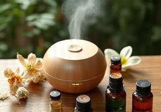 Aromatherapy diffuser and oils